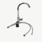 Modern High-Arc Chrome Kitchen Faucet
