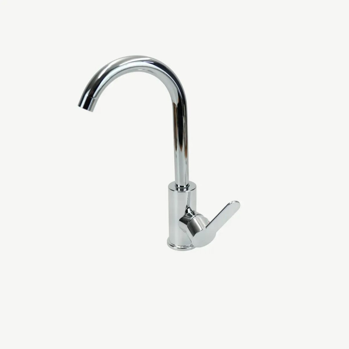Premium Polished Chrome Single-Lever Mixer Tap