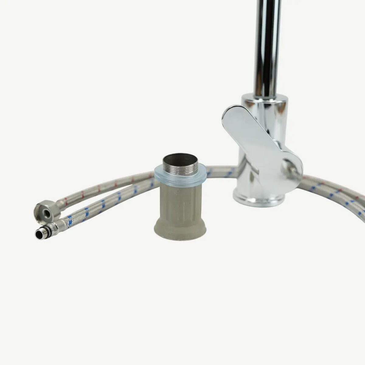 Premium Polished Chrome Single-Lever Mixer Tap