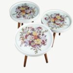 Set of 3 Contemporary Nesting Side Tables