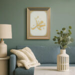 Set of 3 Premium Golden Framed Islamic