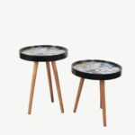 Set of 3 Contemporary Nesting Side Tables