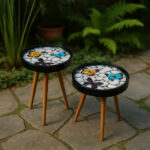 Set of 3 Contemporary Nesting Side Tables