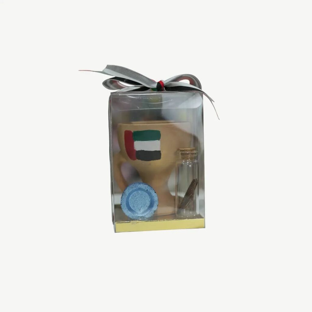 Mini UAE Flag Bakhoor Gift Set