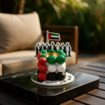 UAE Flag Bubble Candle Holder