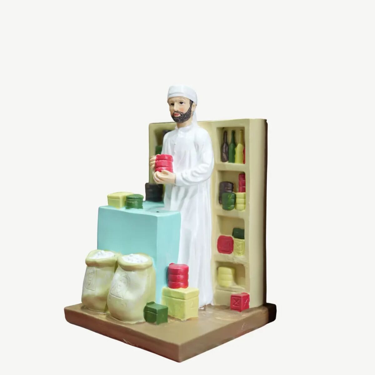 UAE Heritage Souk Miniature Diorama