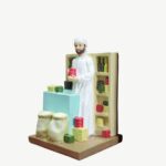 UAE Heritage Souk Miniature Diorama