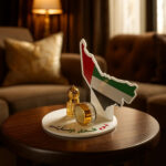 UAE Map Perfume Display Stand