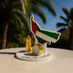 UAE Map Perfume Display Stand