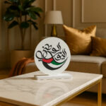 UAE Flag Colors Art Sculpture