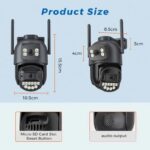 P11 Smart Dual-Sensor Cloud WiFi Camera