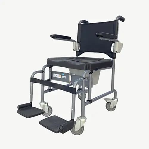 Mobile Commode & Shower Wheelchair (Multi-Function Aid)