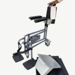 Mobile Commode & Shower Wheelchair (Multi-Function Aid)