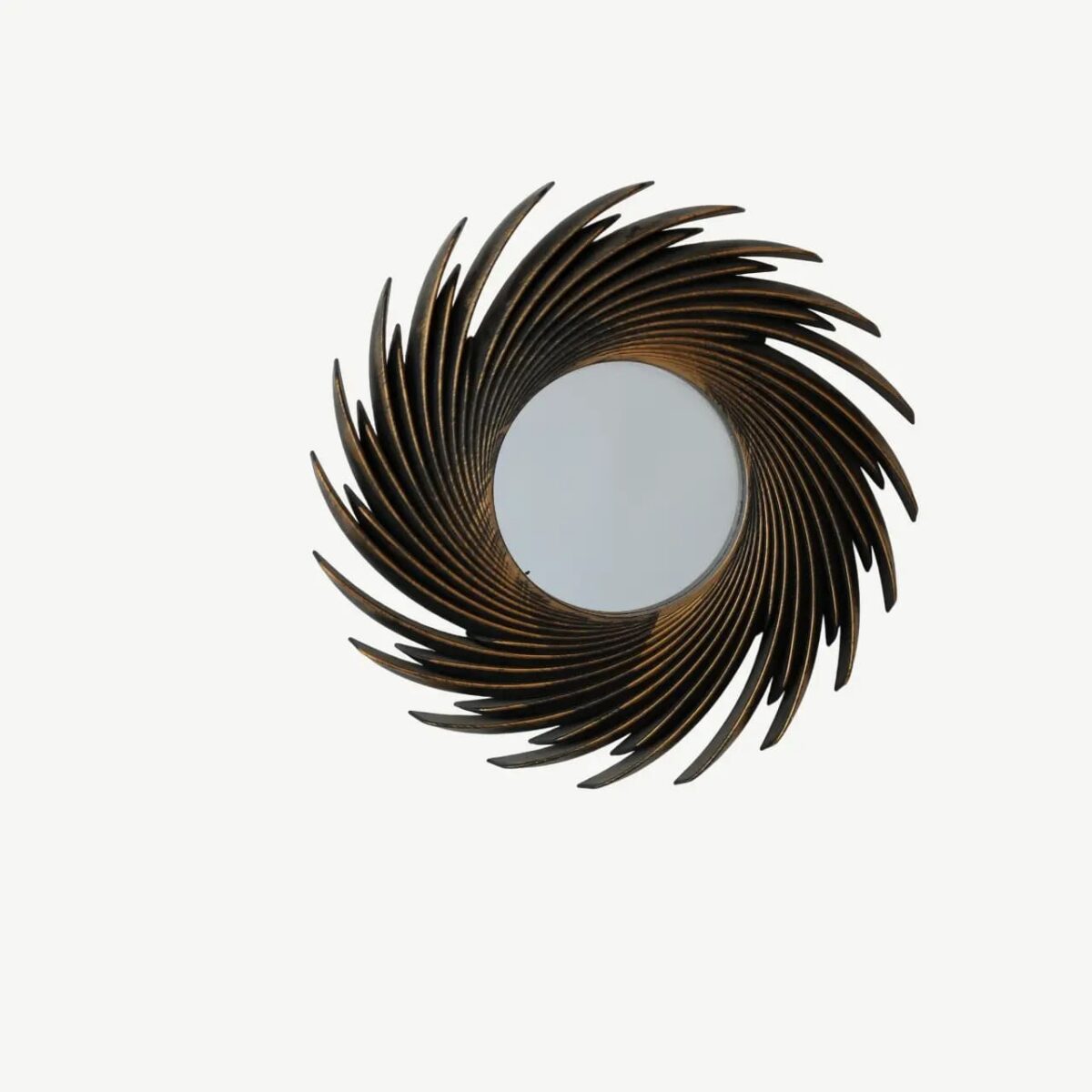 Sunburst Swirl Decorative Wall Mirror