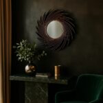 Artistic Swirl / Spiral Wall Mirror