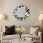 Luxury Sunburst / Art Deco Wall Mirror