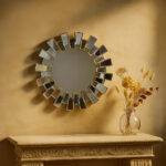 Luxury Sunburst / Art Deco Wall Mirror