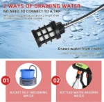 مسدس رغوة غسيل السيارات الأوتوماتيكي عالي الضغط