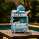 Baby Boy Celebration Gift Trolley