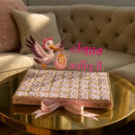 Stork Baby Girl Announcement Hamper