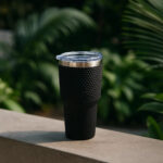Black Insulated Travel Tumbler (30oz)