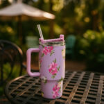 Floral Print Hydration Tumbler (40 oz)