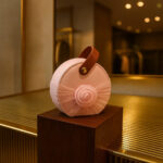 Mini Rose-Embellished Accessory Pouch