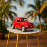 Classic Volkswagen Beetle Die-Cast Model