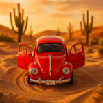 Classic Volkswagen Beetle Die-Cast Model