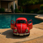 Classic Volkswagen Beetle Die-Cast Model