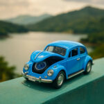 Classic Volkswagen Beetle Die-Cast Model