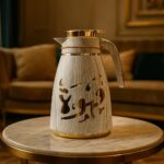 Luxury Arabic Calligraphy Coffee Thermos
