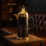 Golden Arabian Horse Dallah Thermos