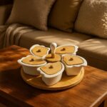 Luxury Segmented Ceramic Serving Dish