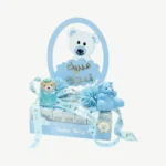 ⁦<span data-no-translation>علبة هدايا وتوزيعات لحفل استقبال مولود تحتوي على الشوكولاتة مزينة باللون الوردي وشخصيات دببة</span>⁩ - الصورة ⁦12⁩