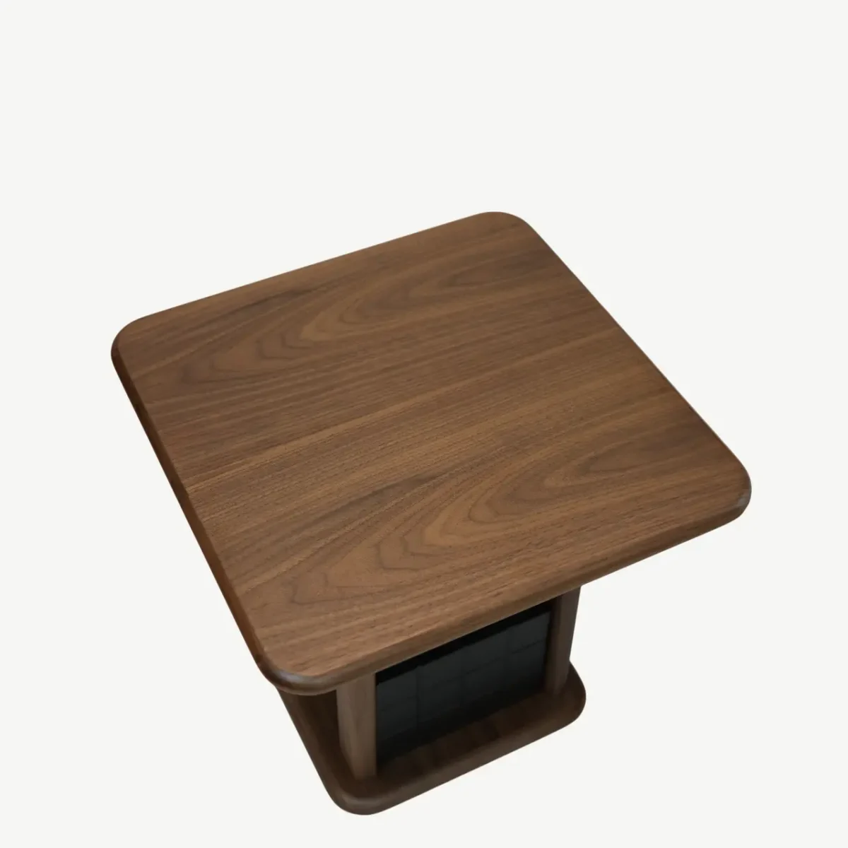 طقم طاولات قهوة مربعة من قطعتين