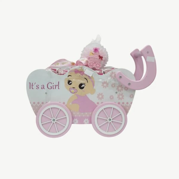 Baby Girl Celebration Gift Pram