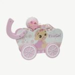 Baby Girl Celebration Gift Pram