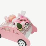 Pink Baby Girl Gift Car Hamper