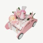 Pink Baby Girl Gift Car Hamper