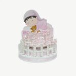 Baby Girl Favor Display Centerpiece