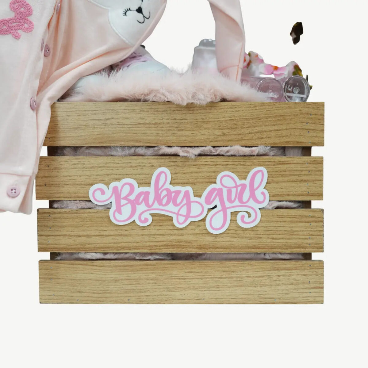 Baby Girl Clothes Keepsake Hamper