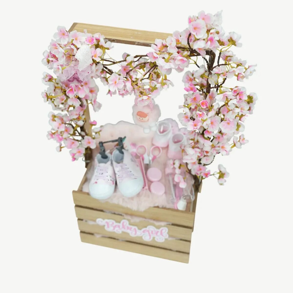 Baby Girl Clothes Keepsake Hamper