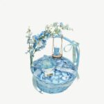 Blue Baby Boy Gift Basket Hamper