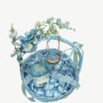 Blue Baby Boy Gift Basket Hamper