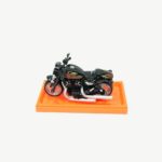 Die-Cast Flaming Cruiser Motorcycle Model