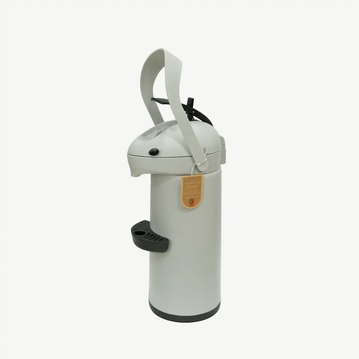Insulated Stainless Steel and Silicone Tea and Coffee Flask - 1.9 Liter
