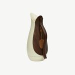 Sculpted Wooden Handle Serving Pitcher