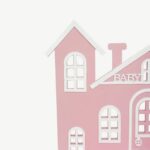 Pink Baby Girl House Display Tray