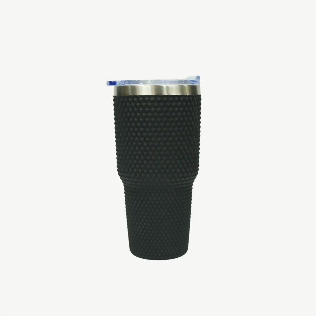 Black Insulated Travel Tumbler (30oz)